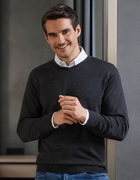 Russell Collection R-710M-0 Men´s V-Neck Knitted Pullover