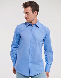 Russell Collection R-924M-0 Men´s L/S Poly-Cotton Easy Care Tailored Poplin Shirt