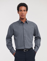 Russell Collection R-934M-0 Men´s L/S Poly-Cotton Easy Care Poplin Shirt