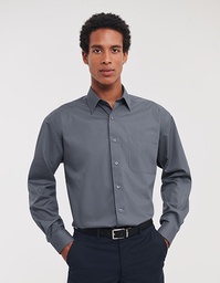 Russell Collection R-934M-0 Men´s Long Sleeve Classic Polycotton Poplin Shirt