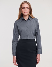 Russell Collection R-934F-0 Ladies´ L/S Poly-Cotton Easy Care Poplin Shirt