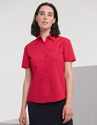 Russell Collection R-935F-0 Ladies´ Short Sleeve Classic Polycotton Poplin Shirt