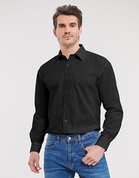 Russell Collection R-936M-0 Men´s L/S Pure Cotton Easy Care Poplin Shirt
