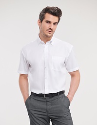 Russell Collection R-957M-0 Men´s Short Sleeve Classic Ultimate Non-Iron Shirt