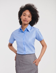 Russell Collection R-957F-0 Ladies´ Short Sleeve Tailored Ultimate Non-Iron Shirt