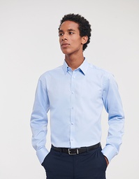 Russell Collection R-962M-0 Men´s L/S Herringbone Shirt