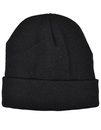 L-merch 1454 Knitted Hat with Fleece