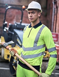 Regatta High Visibility TRS192 Pro Hi-Vis Long Sleeve Polo Shirt