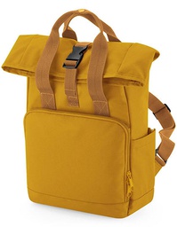BagBase BG118S Recycled Mini Twin Handle Roll-Top Backpack