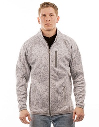 Burnside 3901 Men´s Full Zip Sweater Knit Jacket