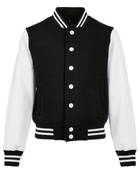 Build Your Brand BY187 Kids´ Organic Sweat College Jacket