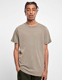 Build Your Brand BY190 Acid Washed Round Neck Tee