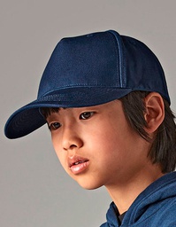 Beechfield B63NB Junior Organic Cotton 5 Panel Cap