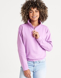 Just Hoods JH037 Women´s Cropped 1/4 Zip Sweat